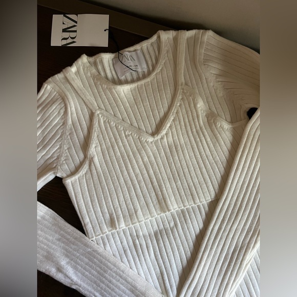 Zara Other - ZARA Kids Rib Knit Sweater